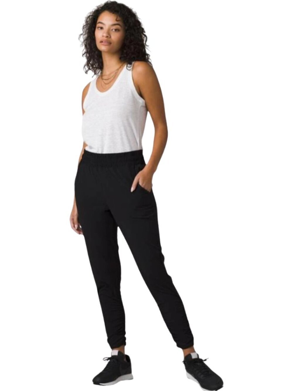 prAna Railay Pant Women's Medium Black Hiking Gorpcore Outdoor Sweatpant Jogger